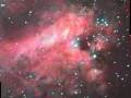m 17 nebulosa Omega in Sagittario