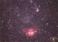 m8 e m20, fucine di stelle in Sagittario